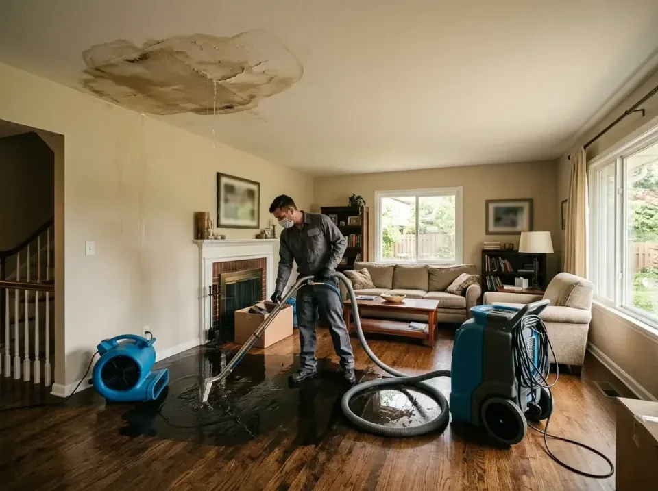 attic-pipe-burst-ceiling-drip-008 — frequently asked questions, Water Damage Restoration & Carpet Care in Prairieville, LA